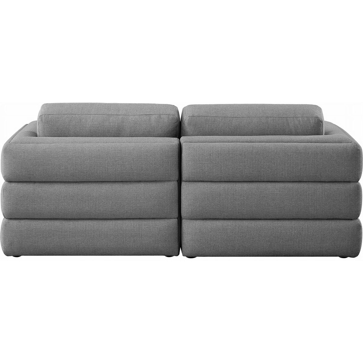 Grey Linen Modular Sofa J521