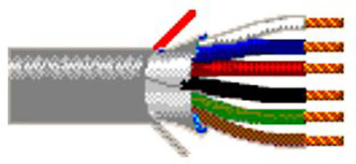 No.18-6c Shielded Cable T9616