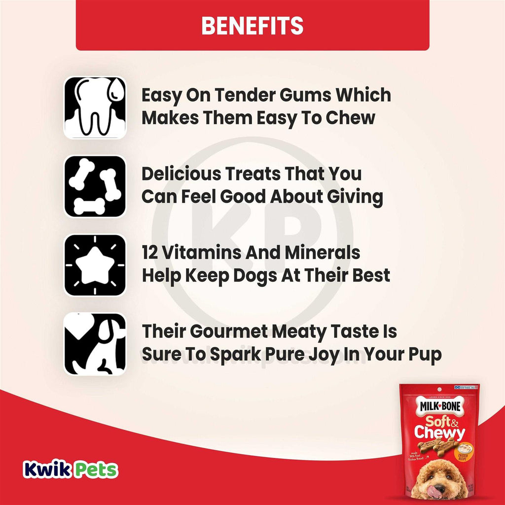 Soft & Chewy Chicken Dog Treats N7509