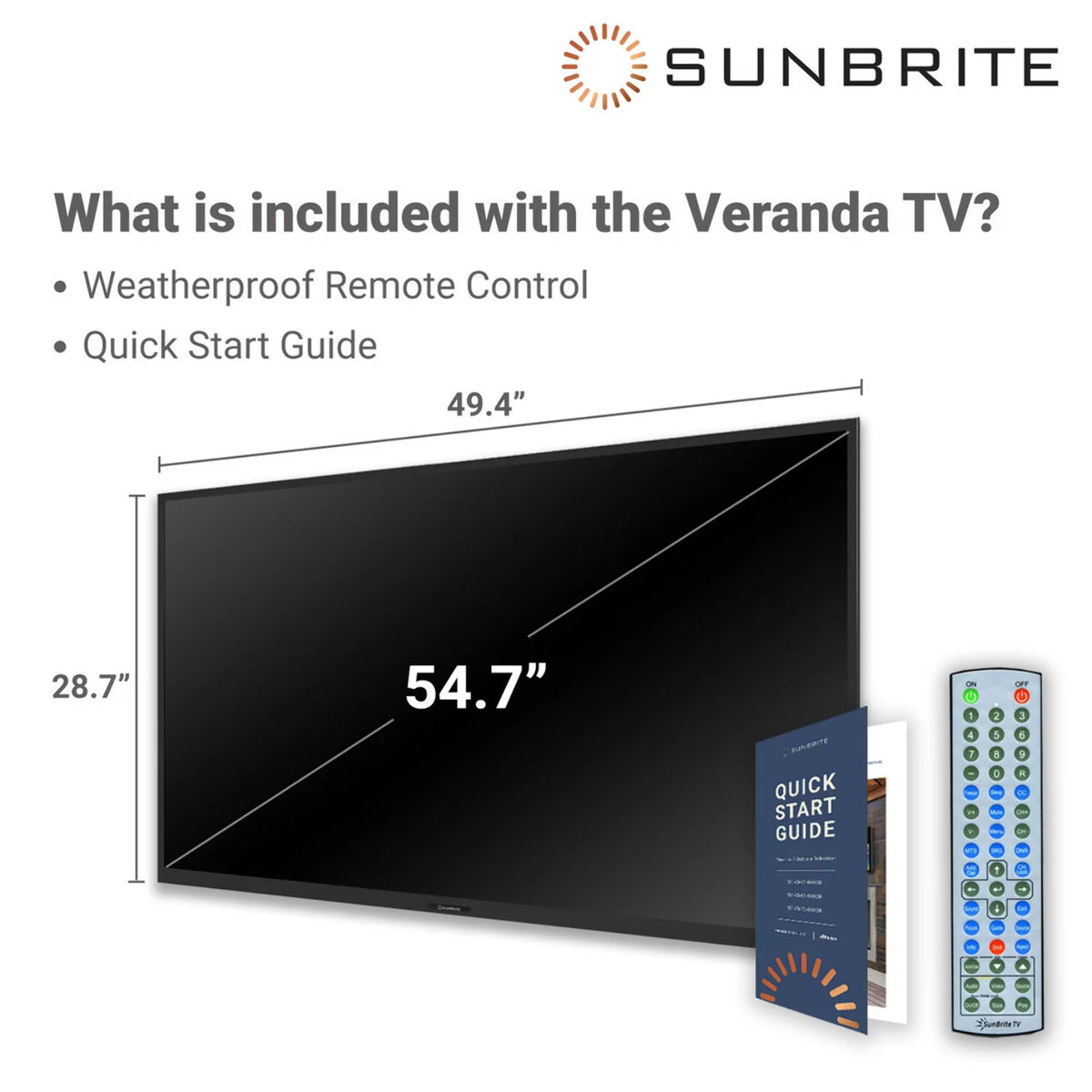 55-inch 4K Ultra HD HDR LED Weatherproof Outdoor TV A82521