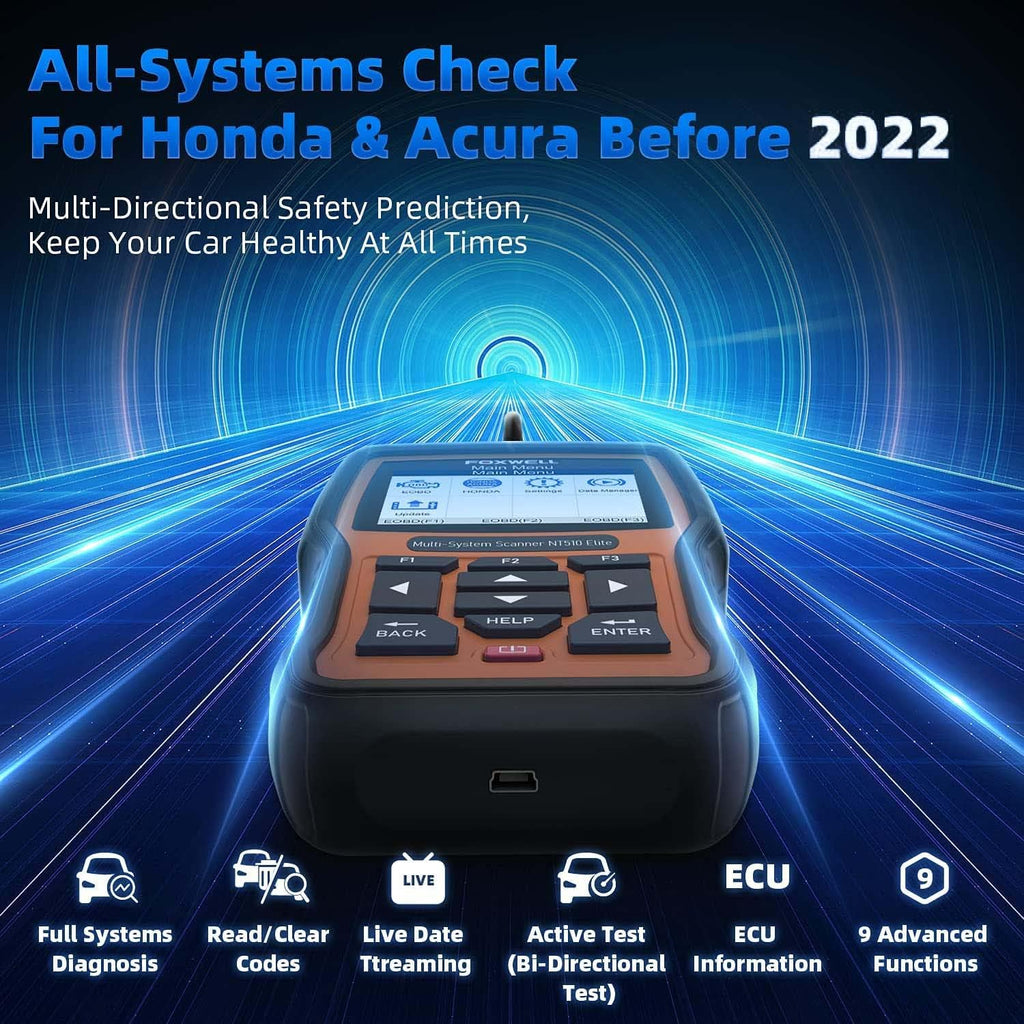 OBD2 Scanner Code Reader for Honda Acura B7712