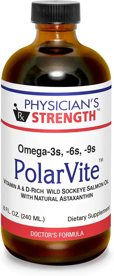 Vitamin A & D Wild Sockeye Salmon Fish Oil 8 fl oz P29553