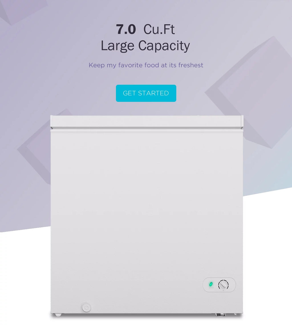 Chest Freezer 7 Cu ft White K121