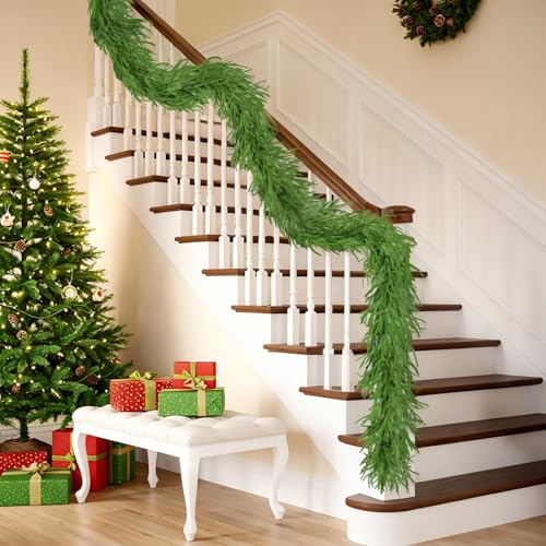 9FT Artificial Norfolk Pine Christmas Garland T40578
