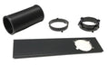 Black Window Air Conditioner Exhaust Kit Z742