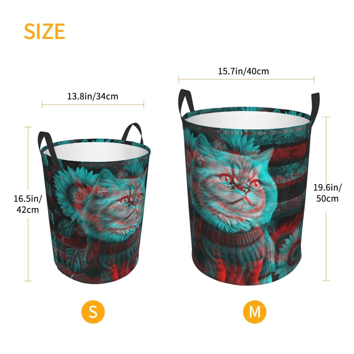 Collapsible 62L Laundry Basket S22278