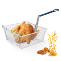 Commercial Deep Fryer Basket 8.8 Lbs Large Capacity with Non-slip Handle T965