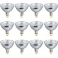 90-Watt Equivalent PAR38 Dimmable Halogen Flood Light Bulb, Warm White 3000K (12-Pack) R292873