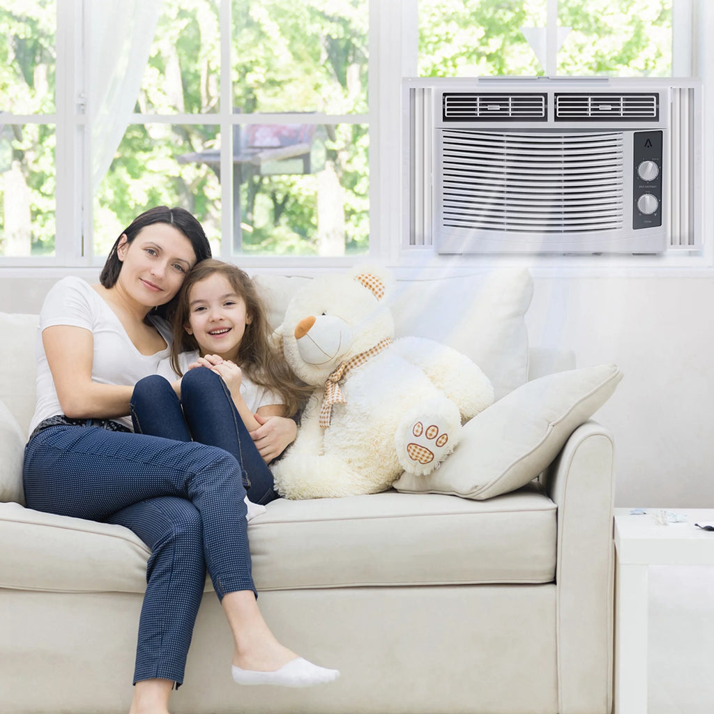 115V Window-Mounted Air Conditioner 8,000 BTU with Remote/APP Control L957131