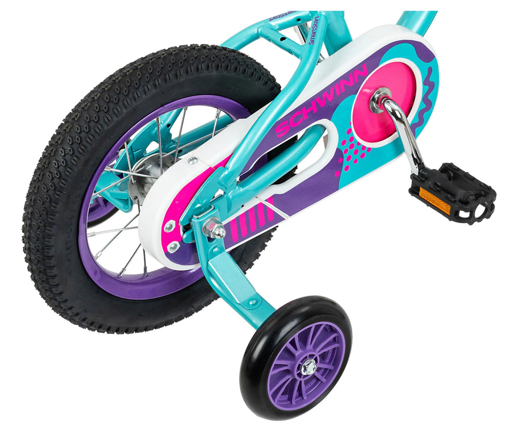 Teal 12 Kids Bike with Basket C480457