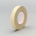 Tan Masking Tape, 12 in x 60 yd, 4 per Case Q548
