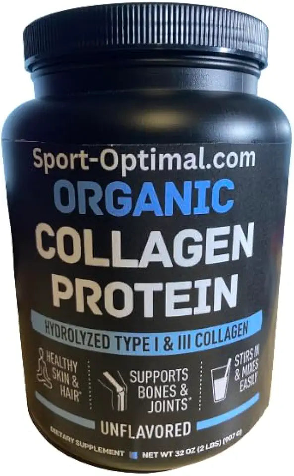 Unflavored Hydrolyzed Collagen Peptides Powder 2 lb G4344