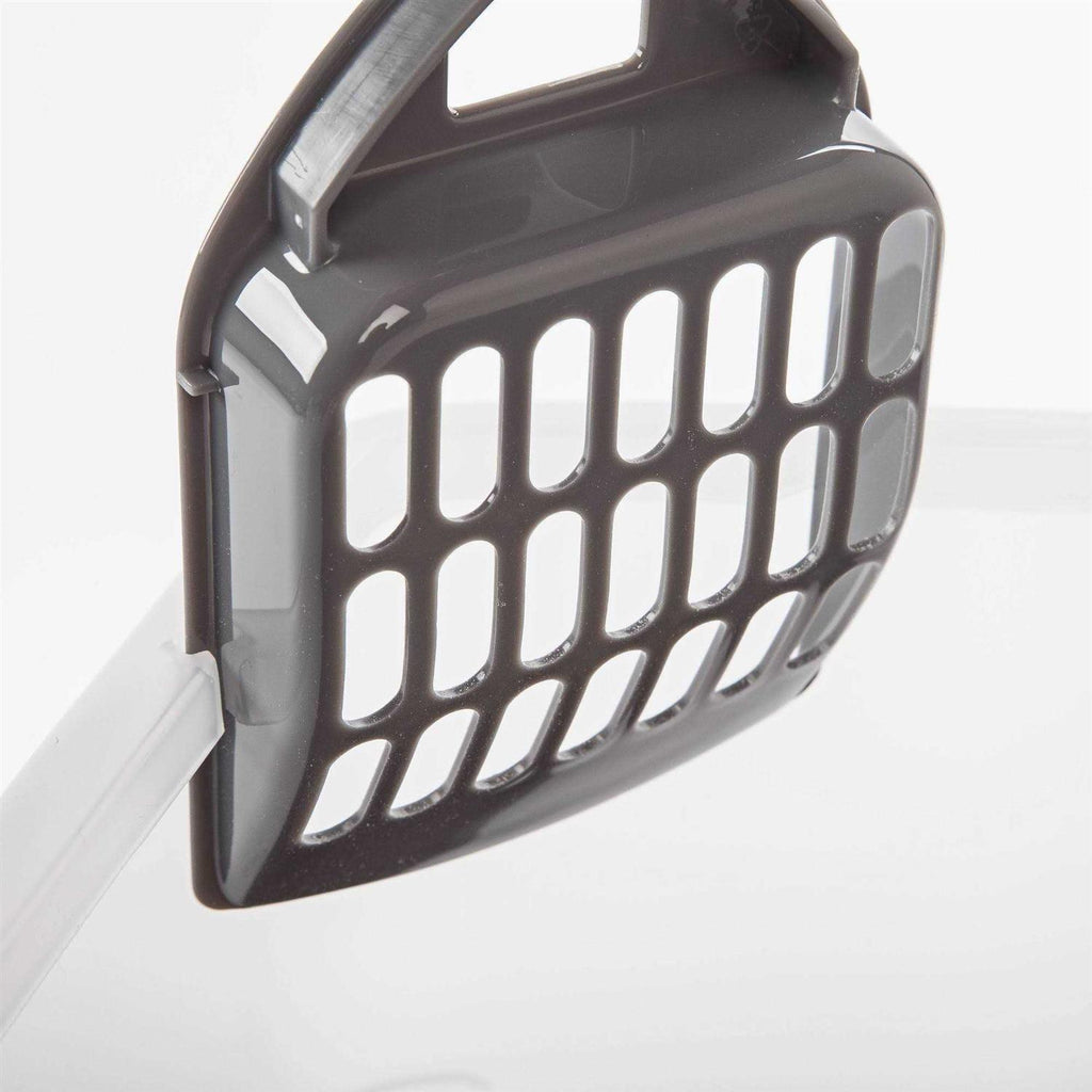Open Top Cat Litter Box with Shield and Scoop M239