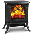 Electric Fireplace Stove with 3D Realistic Flame, 750W/1500W Mode F882