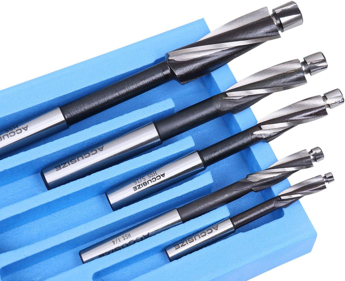 7 Pc H.S.S. Solid Cap Screw Counterbore Set T900