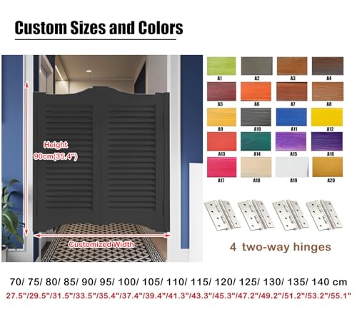 Wooden Swinging Door, W140xH90cm C93738