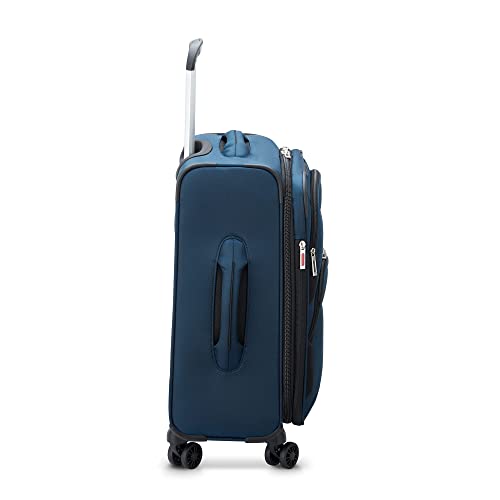 Black Softside Expandable Carry-on Luggage 21 Inch D2461
