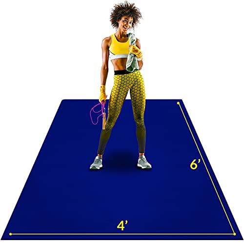 Large Exercise Mat - 6 x 4 ft X701155