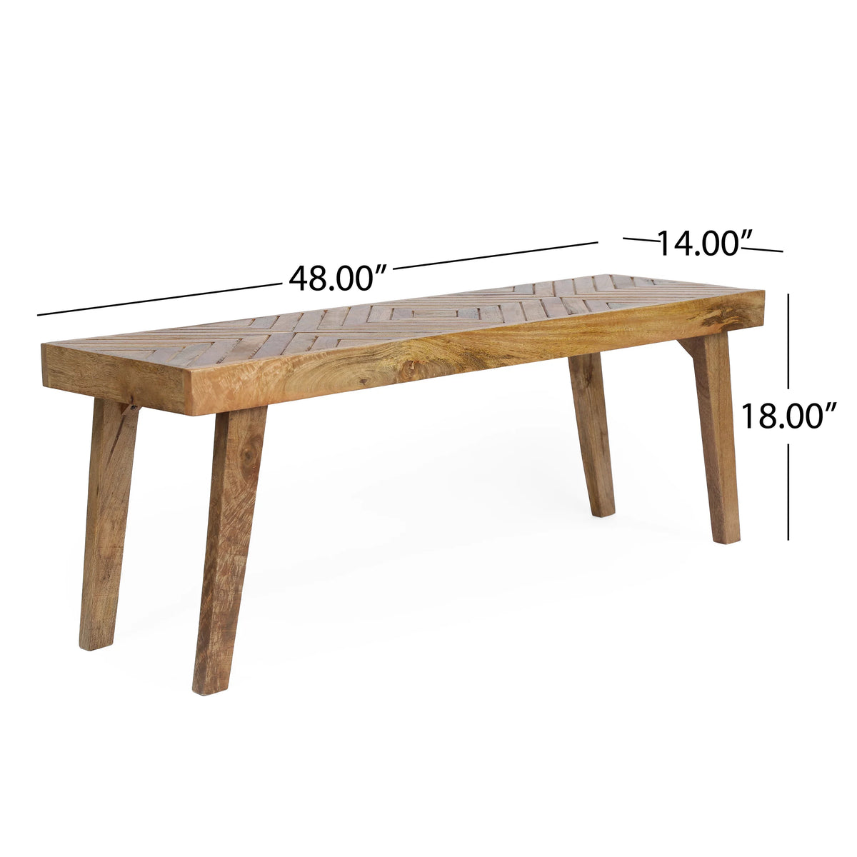 Golden Brown Bench X25352