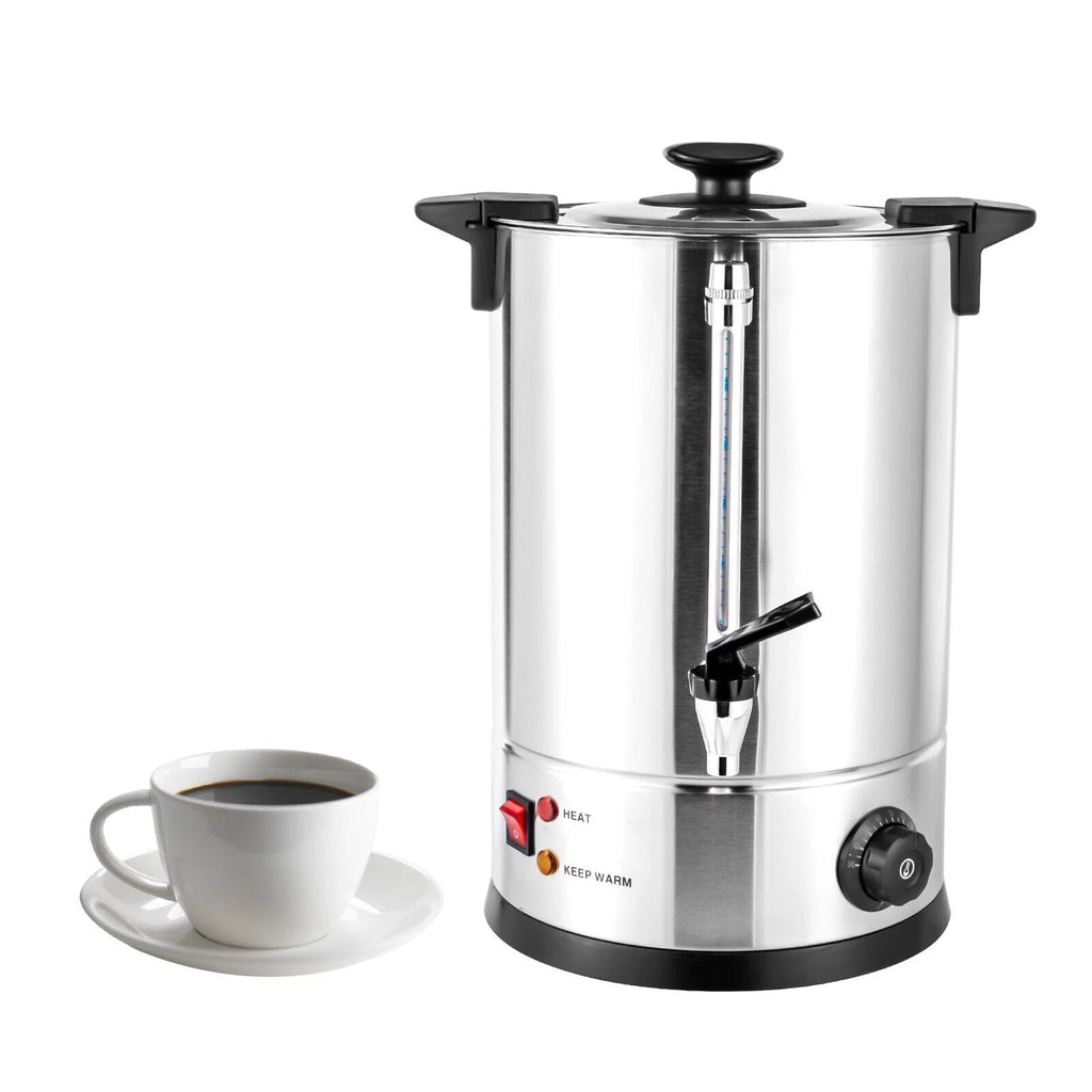 Commercial Grade Stainless Steel 12L Coffee Urn D329