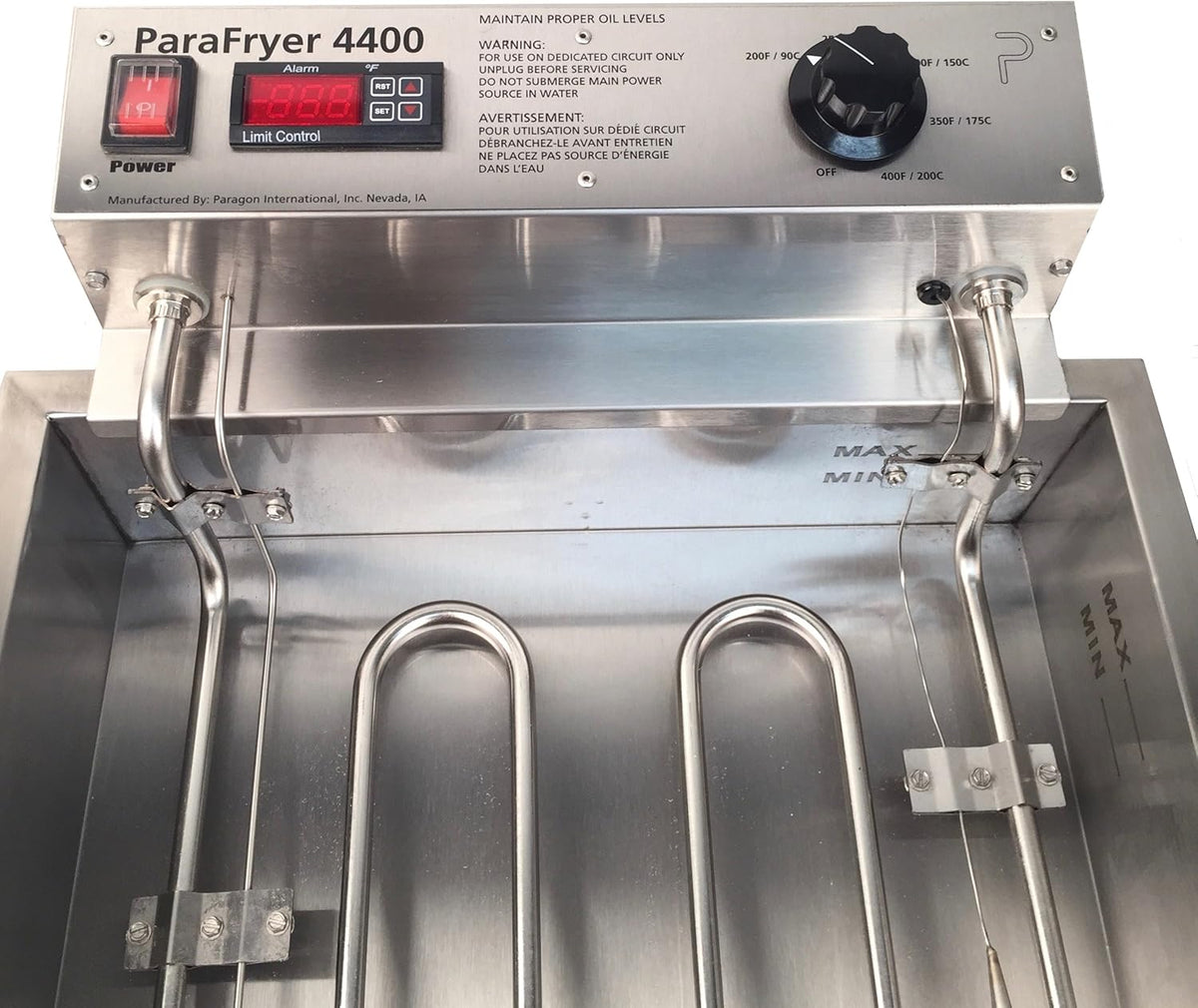 Funnel Cake Fryer Machine, 25 Pound Oil Capacity, 4400 Watts Electric 220 Volt W445