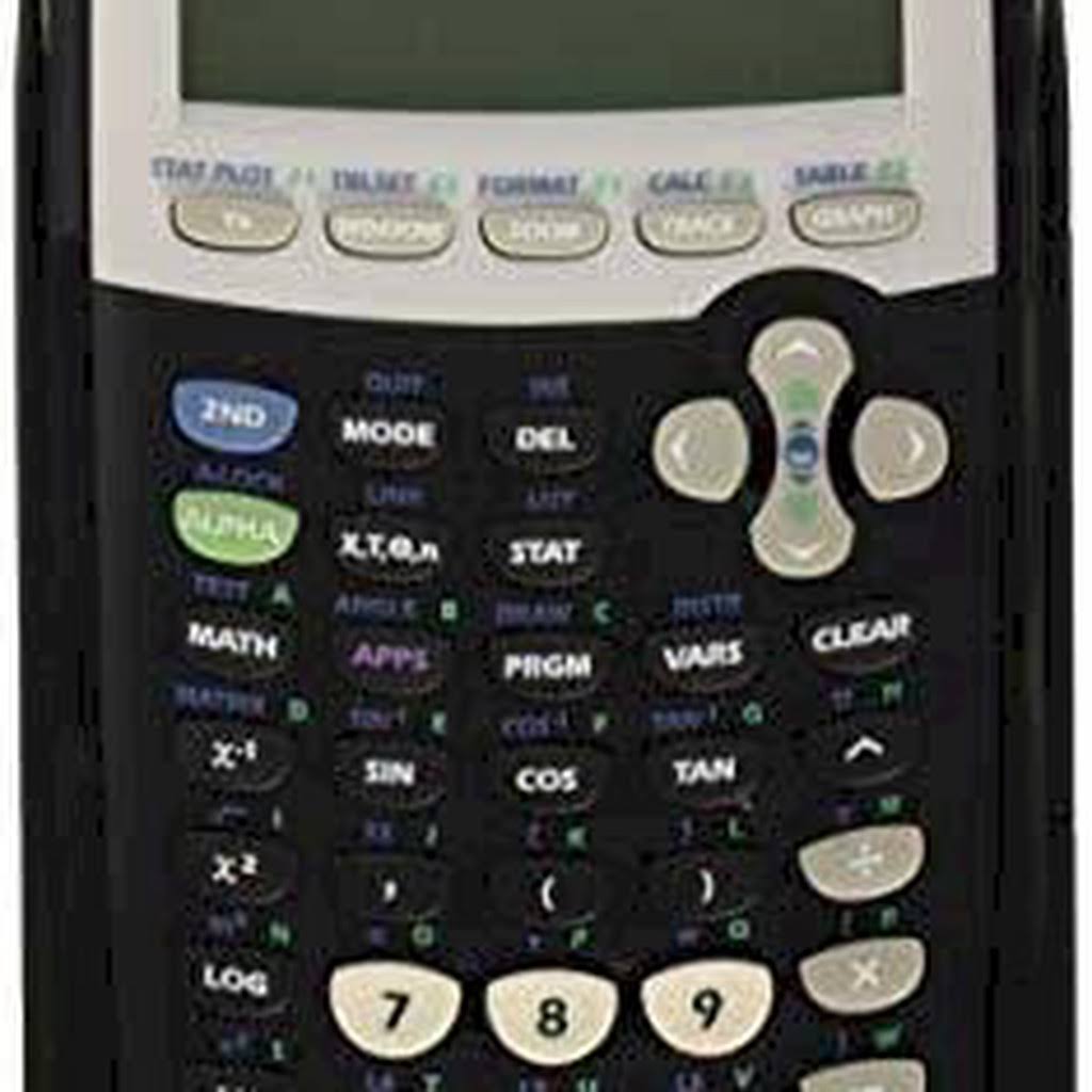 Black Graphing Calculator Q72914