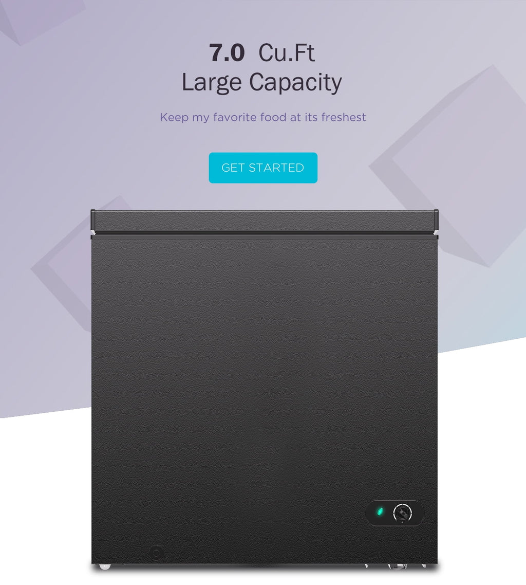 Chest Freezer 7 Cu ft White K121