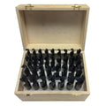 33 Piece HSS Drill Bit Set with Wood Case F546