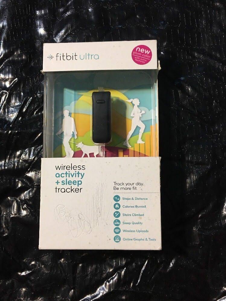 Wireless Fitness Tracker Black/Plum F959