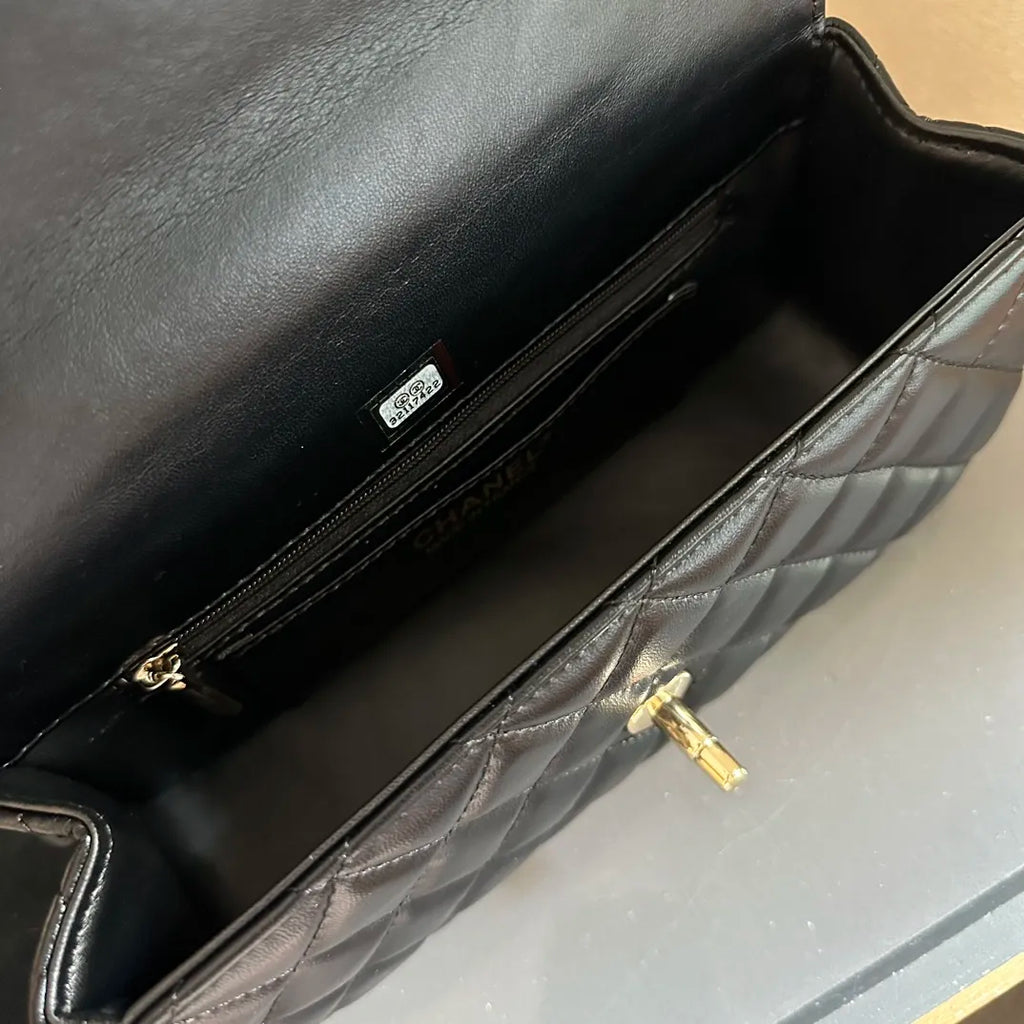 Quilted Lambskin Rectangular Flap I889