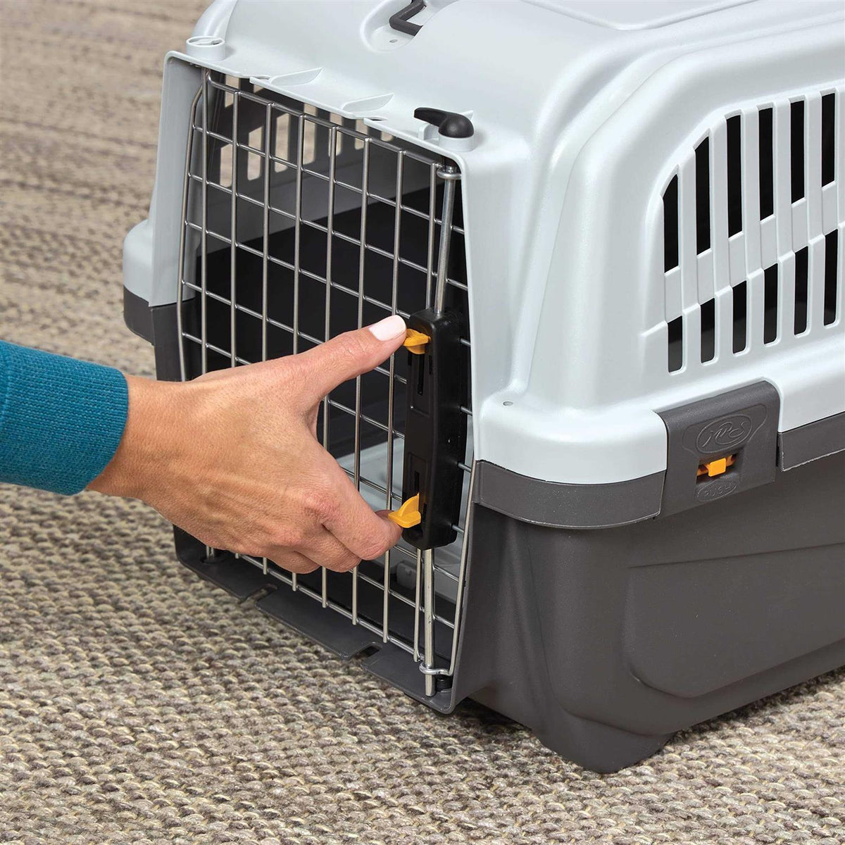24” Plastic Cat Carrier with Litter Pan W575185