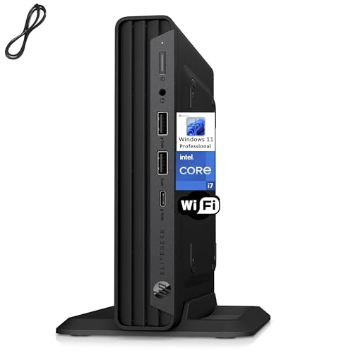 Mini PC Desktop Computer, Intel Octa-Core i7-10700 up to 4.8GHz, 32GB DDR4 RAM, 1TB PCIe SSD, Windows 11 Pro D676566