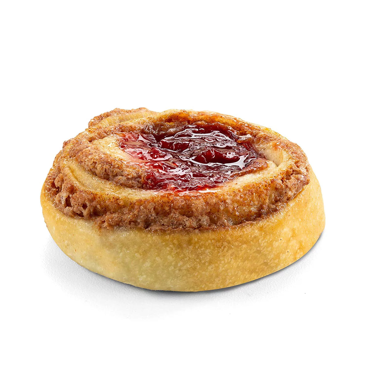 Mini Cinnamon Buns Topped with Cherry 16 Pastries per Tray 20 oz E179