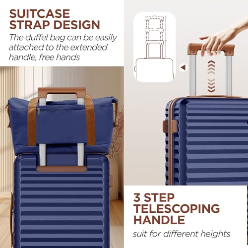 Hardside Expandable Luggage Set with Spinner Wheels J319