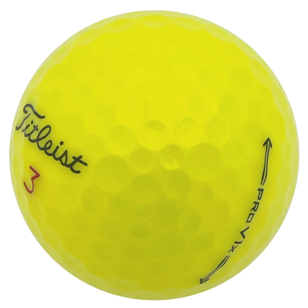 36 Yellow Pro V1x 2022 Recycled Golf Balls C37229