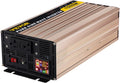 1500 Watt Pure Sine Wave Power Inverter, DC 12V to AC 110V, with LCD Display, 5V USB Port, AC Outlets (GFCI) C697