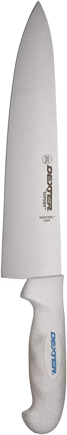 Chef's Knife Stainless Steel with White Rubber Handle R464