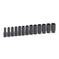 3/8x22 Drive 13 pc. Deep Metric Magnetic Impact Set W266