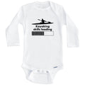 White Long Sleeve Baby Bodysuit B60078