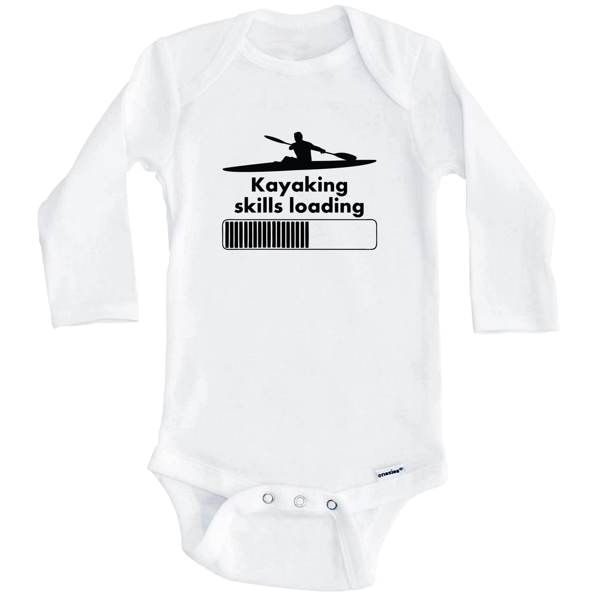 White Long Sleeve Baby Bodysuit B60078