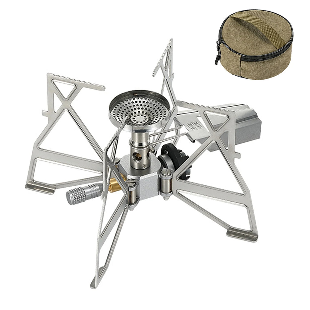 3300W Collapsible Stainless Steel Outdoor Stove Z495