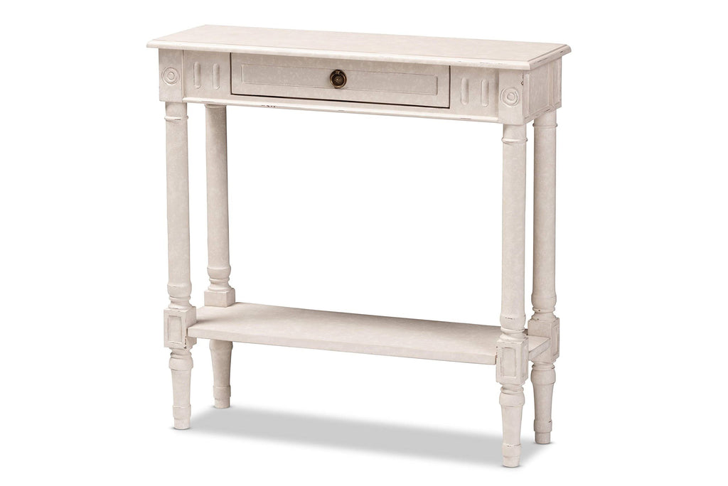 Whitewash Console Table S685665