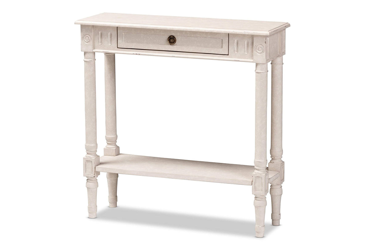 Whitewash Console Table S685665