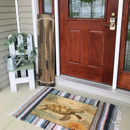 Turtle Coir Fiber Front Door Mat 16x24in K48678