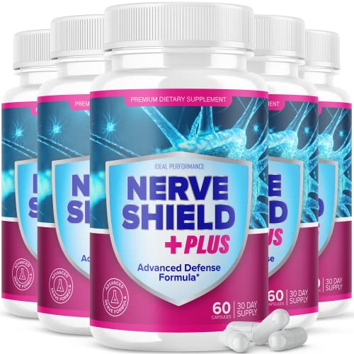 5 Pack 300 Capsules Nerve Supplement R1753