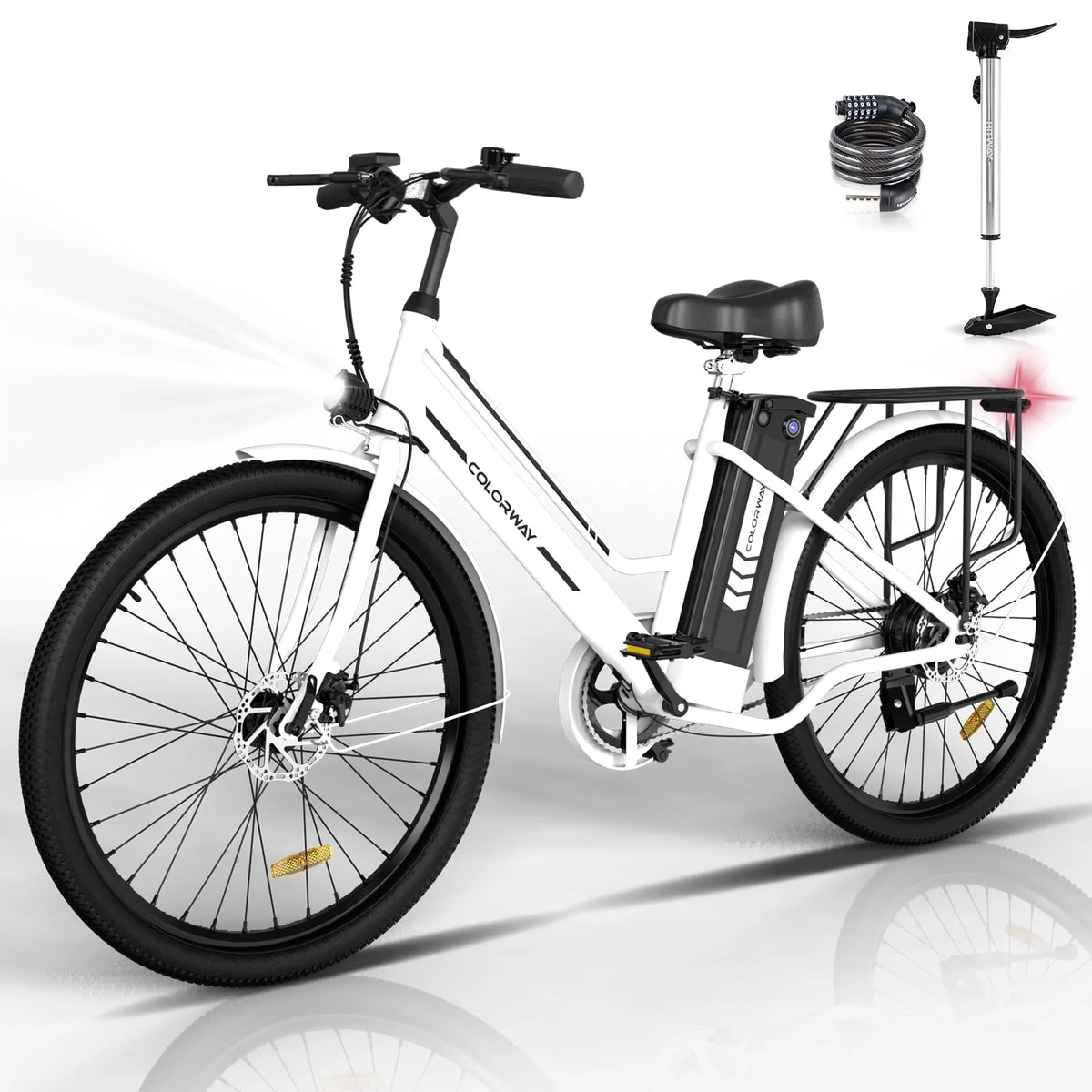 Electric Bike 500W Motor 36V 12AH Removable Battery U371719