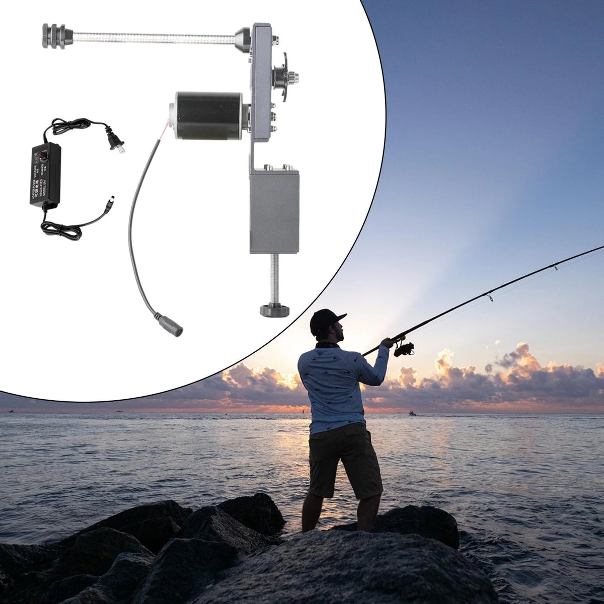 Electric Spooler Fishing Reel Winder M797283