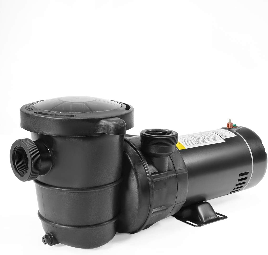 Black Above Ground Pool Pump 1.5HP Single Speed J7959