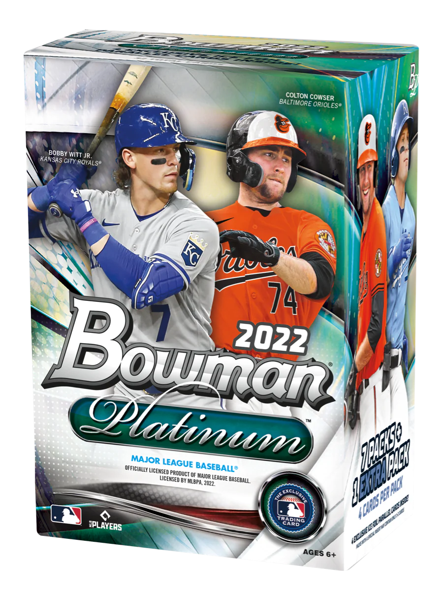 Bowman Platinum Baseball Trading Cards Blaster Box H57834
