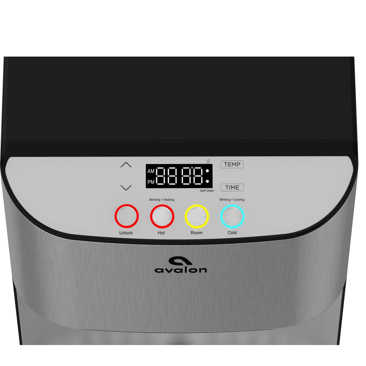 Stainless Steel Bottom Loading Water Dispenser with 3 Temperatures A4420